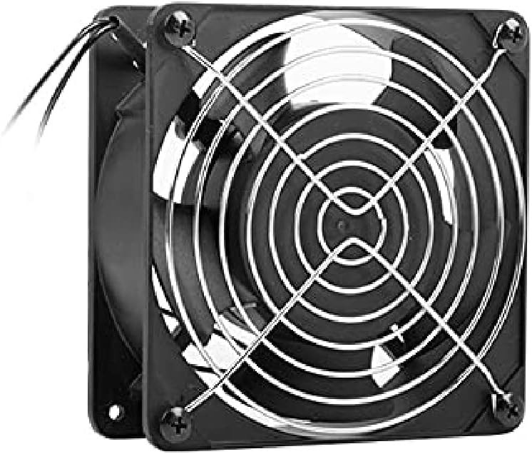 Ventilator de dulap Lanberg AK-1501-B, 19 inchi / 48,26 cm, 230 V, grilă metalică, negru