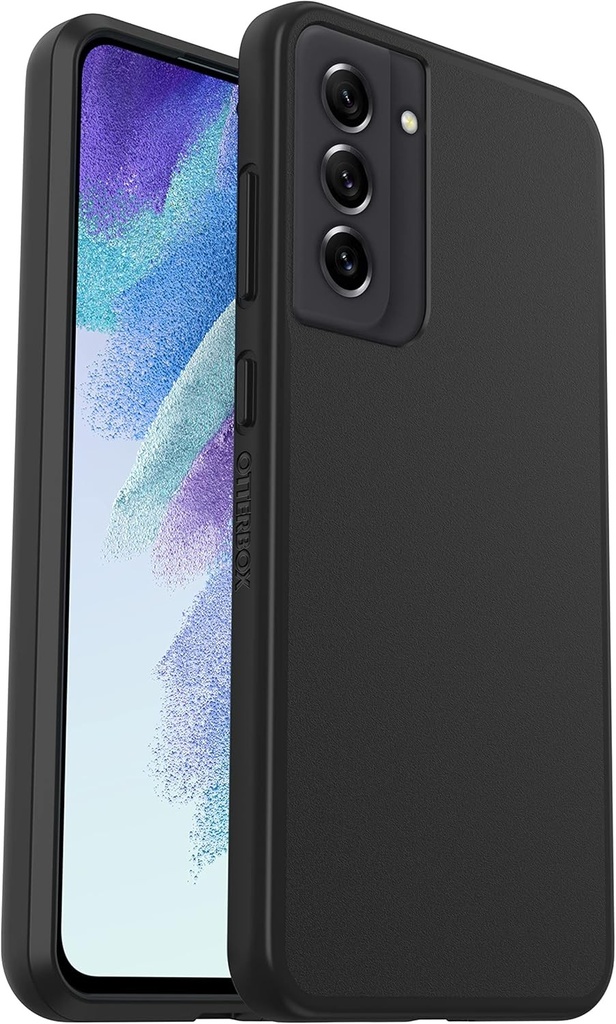 Otterbox 77-85302 pentru Samsung Galaxy S21 FE 5G, Carcasă subțire cu protecție împotriva căderilor, Elegantă, Neagră - Fără ambalaj