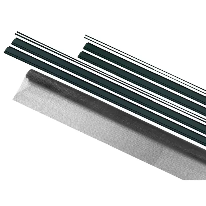Set protectie insecte pentru fereastra, contine plasa tantari, rame pentru plasa, garniturile aferente, dimensiune maxima 100x120cm