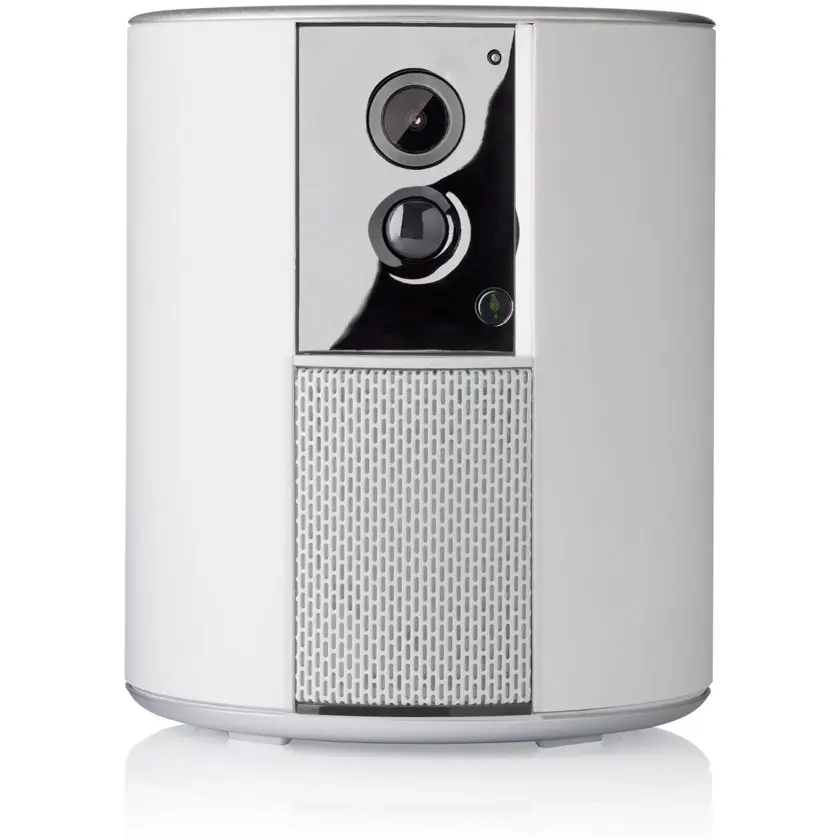 Camera de supraveghere video Somfy One+ 2401493, 2MP, LED IR, microfon, difuzor, sirena 90+dB, WiFi