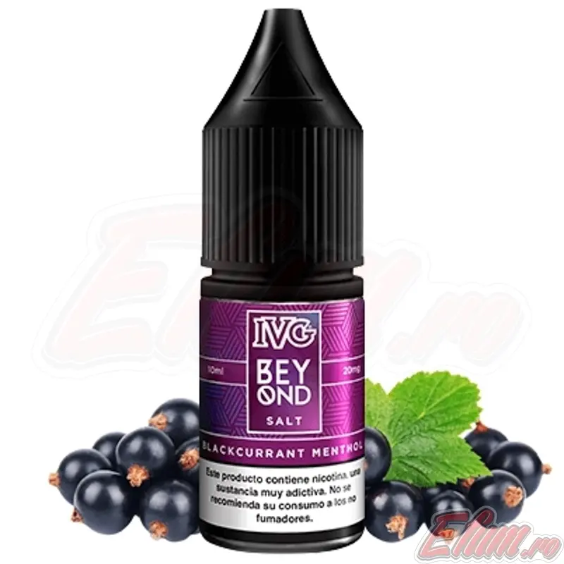 Lichid Blackcurrant Menthol Beyond by IVG Salts 10ml NicSalt 10mg/ml 