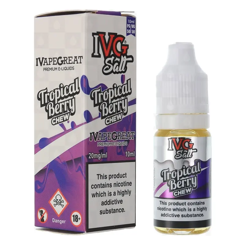 Lichid Tropical Berry Chew IVG Salts 10ml NicSalt 10mg/ml 
