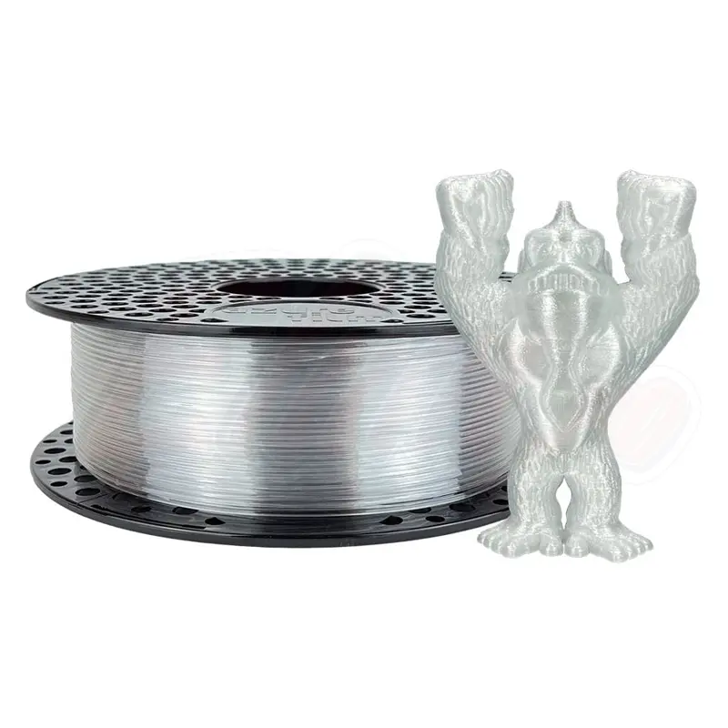  Filament imprimanta 3D TPU FlexA98 Transparent Azure Film 1.75mm 1KG