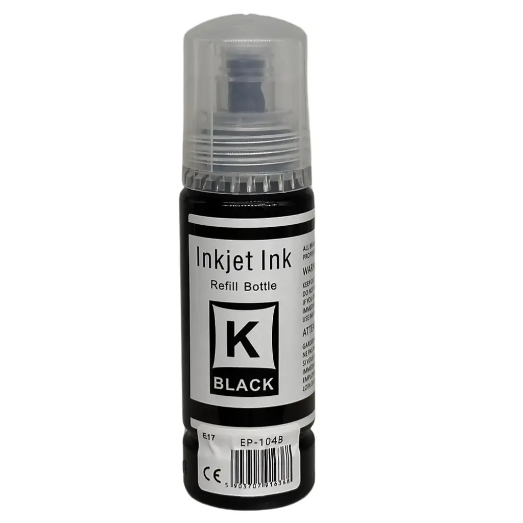 Cerneală inkjet pentru imprimanta Epson EP-104B C13T00P140 T104 Black 70ml