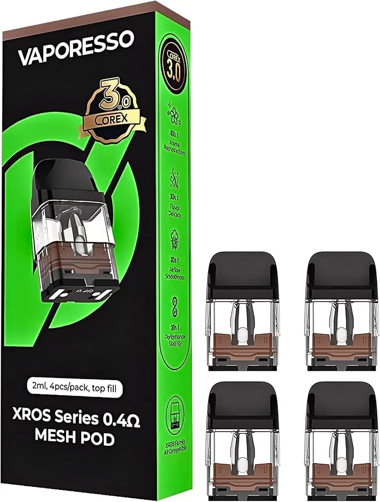 Set 4 Cartuse tigara electronica Vaporesso Xros 0.4 ohm