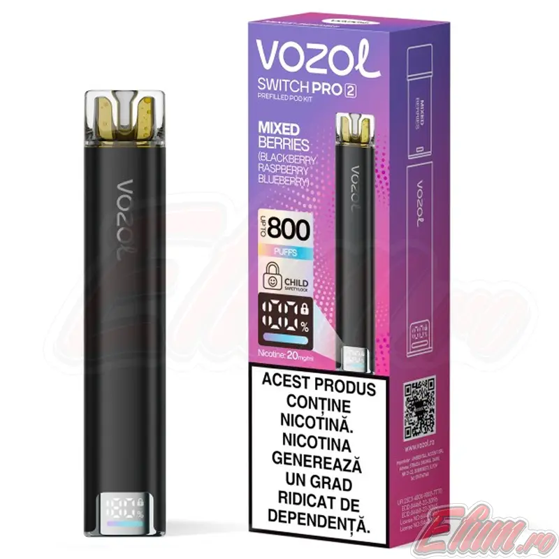 Tigara electronica reincarcabila Vozol Switch Pro 2 Mixed Berries