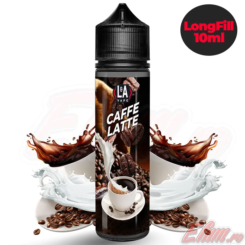 AROMA LA VAPE Caffe Latte 0mg Longfill 10ml