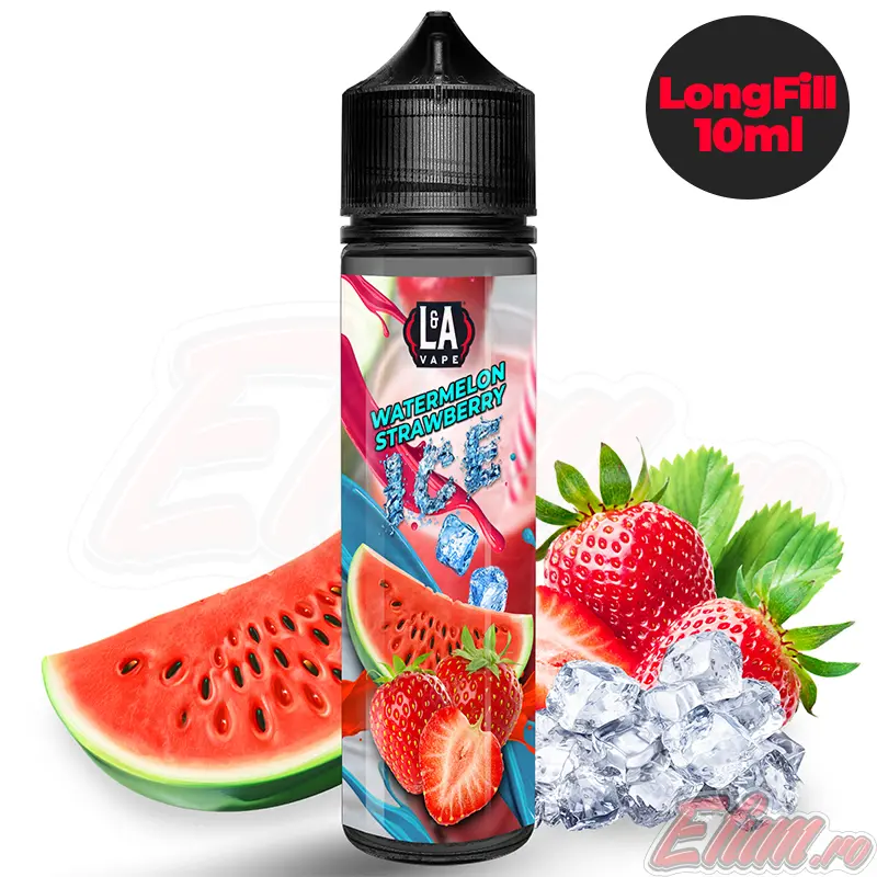AROMA LA VAPE Watermelon Strawberry ICE 0mg Longfill 10ml