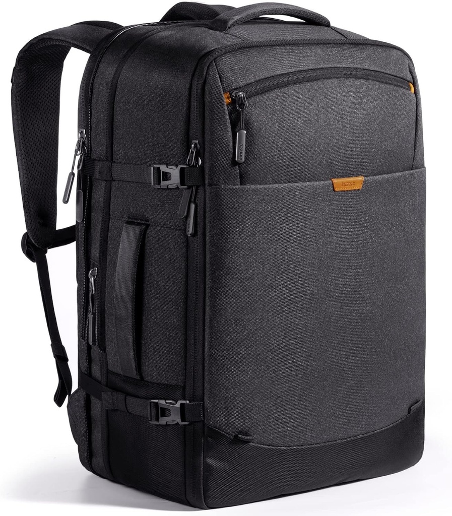 Inateck Rucursac de Călătorie Extensibil 38.5-46.2L, Compartiment Laptop 15.6 Inch