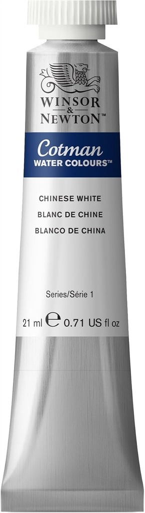 Winsor & Newton Cotman Culoare Acuarelă Alb de China, Tub 21ml