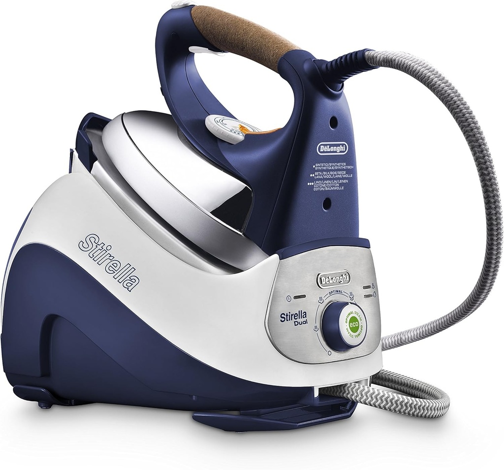 Statie de călcat - Sistem de călcare cu încărcare continuă De'Longhi Stirella Dual, PRO1847X