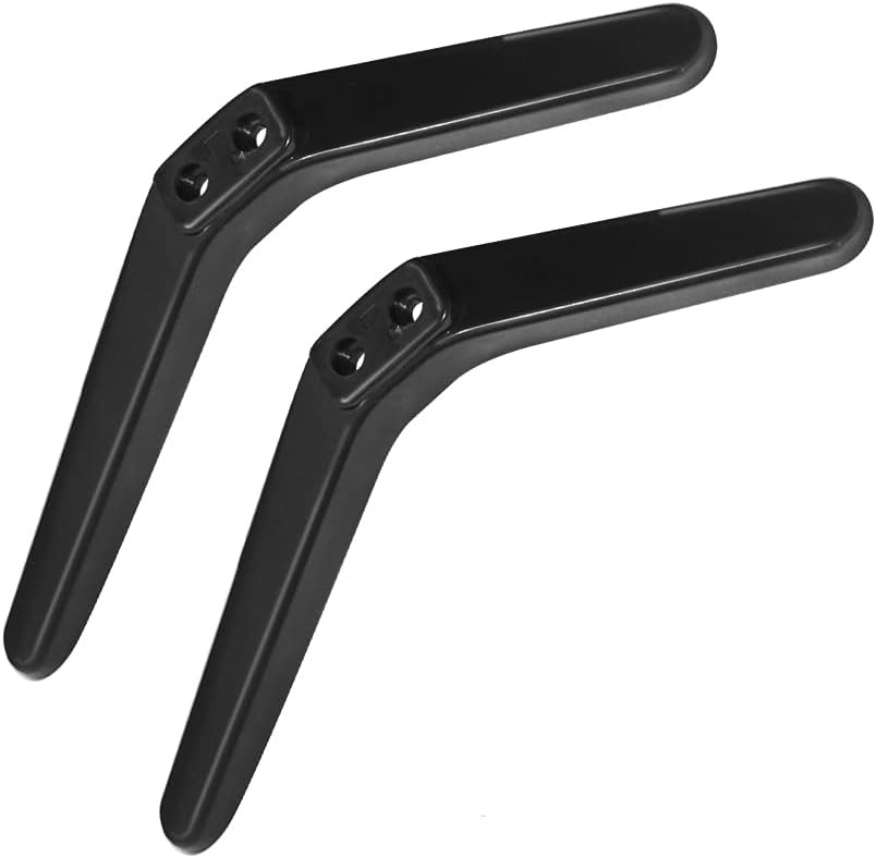 Suport TV universal, picioare pentru piedestal TV, picioare pentru televizor inteligent TCL/LG/KONKA LCD LED OLED de 27, 28, 29, 30, 32, 37, 40, 55 in, negru