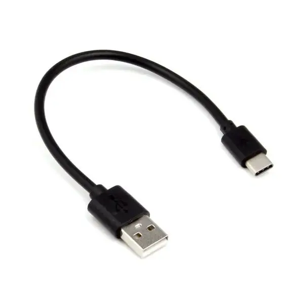 Set 5 cabluri USB la USB-C. Lungime de 15cm