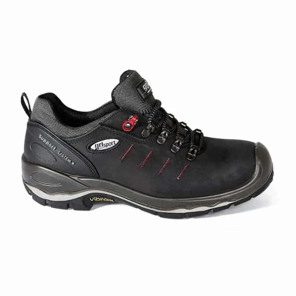 Pantofi de lucru Grisport  72071L S3 negru-rosu Marimea 40