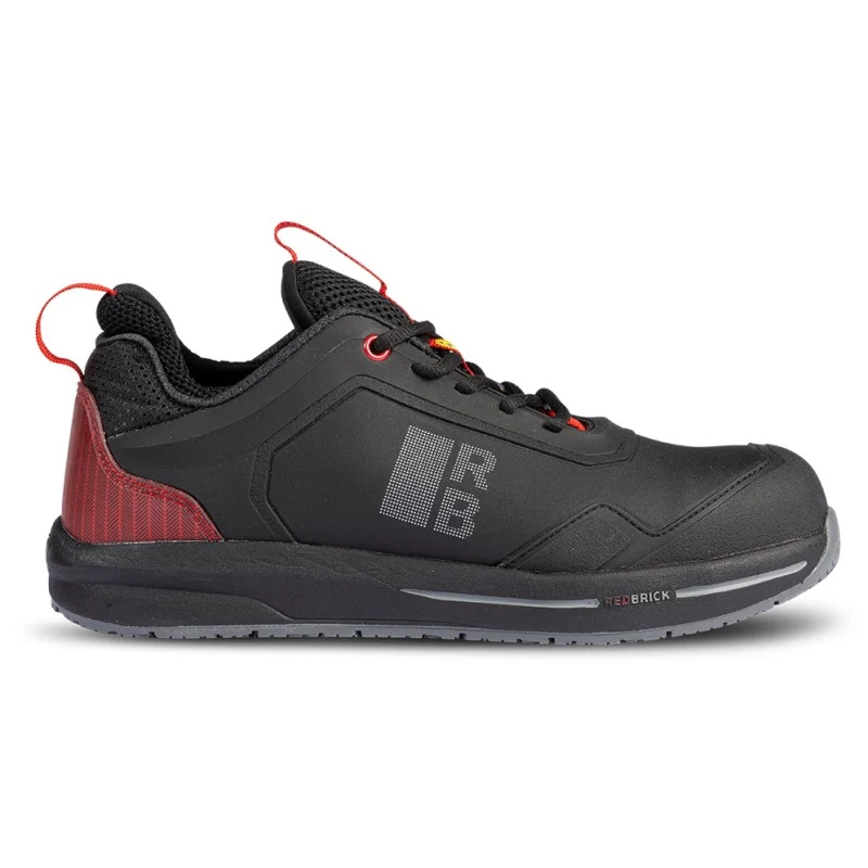 Pantofi de lucru REDBRICK Motion FUSE S3S negru-rosu Marimea 48 