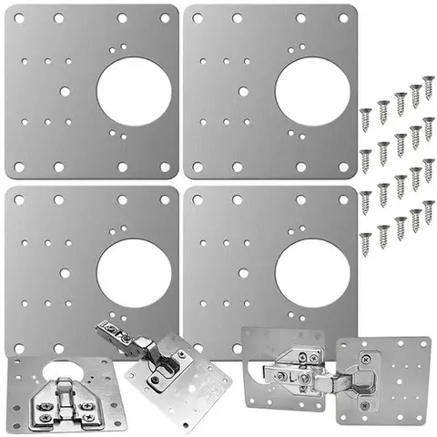 Placă de reparare balamale 4 buc Malatec 23032