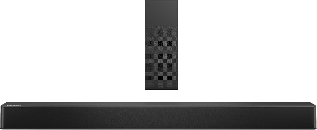Hisense HS2100 - Soundbar 2.1, 240W, Dolby Audio, DTS Virtual X, Bluetooth 5.3, HDMI ARC/Optic/AUX/USB, 6 moduri de sunet, Mod TV, EzPlay