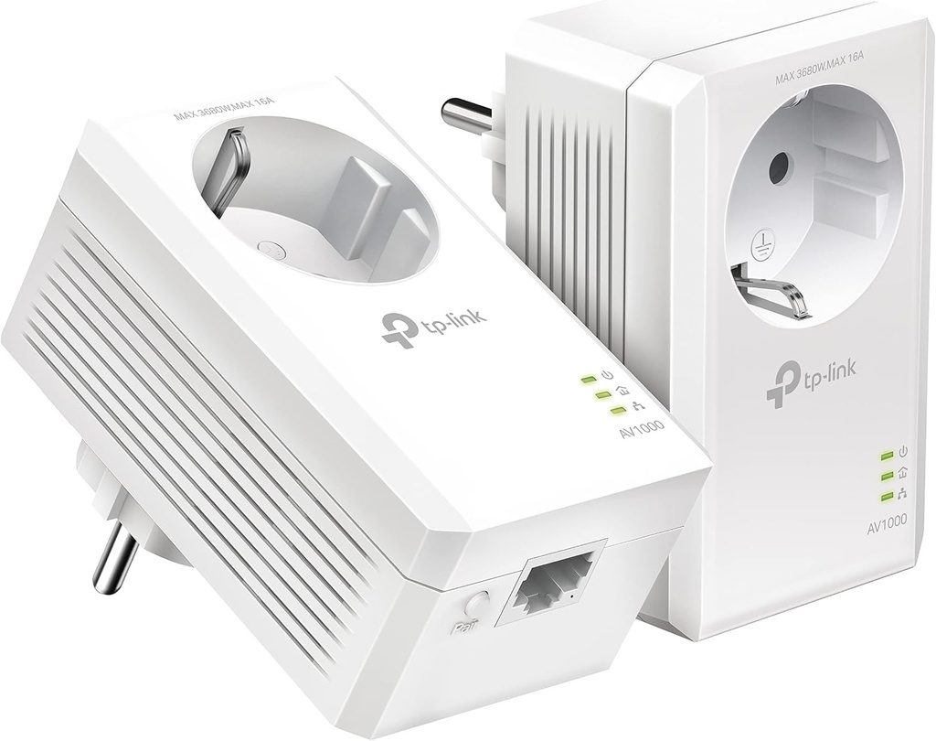 Kit TP-Link TL-PA7017P - Kit PLC, Adaptor Powerline AV1000, 1 Port GE