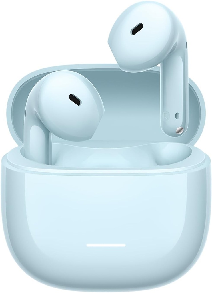 XIAOMI REDMI Buds 8 Active - Căști Bluetooth semi-intraauriculare TWS, driver din titan de 14,2 mm, bas puternic, autonomie baterie 37h, conexiune duală la 2 dispozitive, 5 EQ, Bluetooth 5.4, IP54, albastru