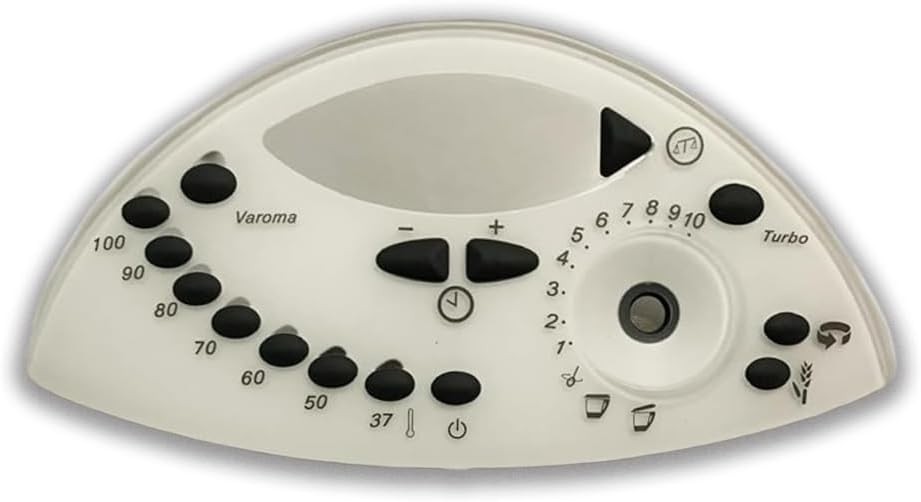 Panou frontal DL SERVICE cu tastatură pentru Thermomix TM31 | Panou frontal de schimb compatibil cu Thermomix Vorwerk | Panou cu butoane TM31