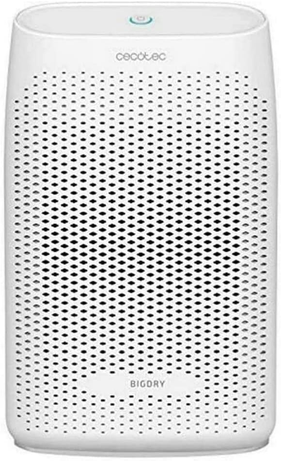 Dezumidificator Cecotec BigDry 2000 Essential, 300 ml/zi, rezervor detașabil de 0,7 litri, acoperire până la 20 m2, filtru detașabil și lavabil, oprire automată