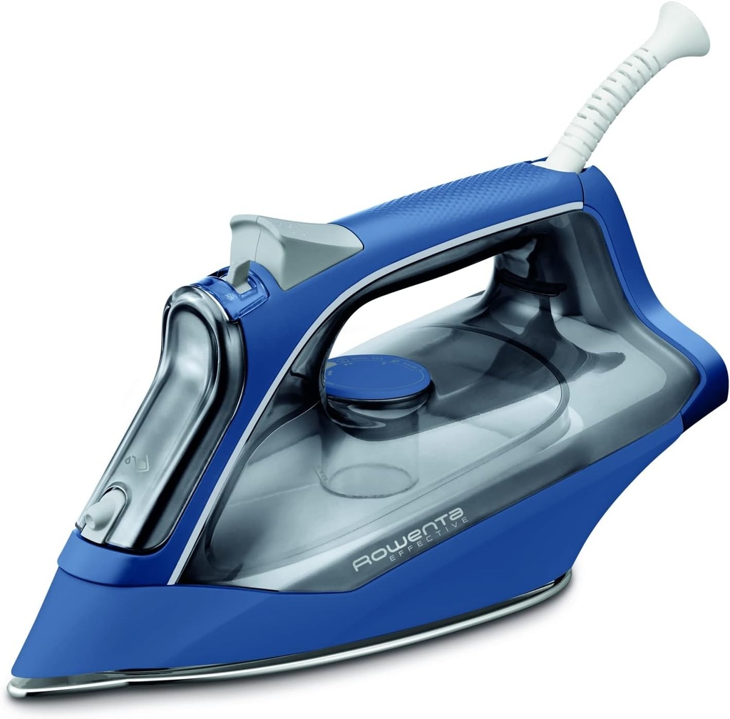 Fier de călcat Rowenta DX1636, putere 2400 W, debit de abur de până la 40 g/minut, jet de abur 120 g/minut, cu rezervor de apă și talpă anti-zgârieturi, pentru rezultate de lungă durată