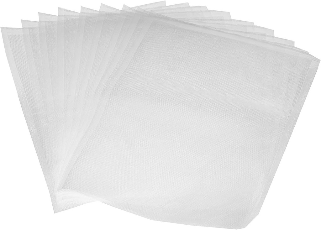 Role de etanșare alimentară în vid Amazon Basics, 22 cm x 30 cm, pachet de 50, reutilizabile