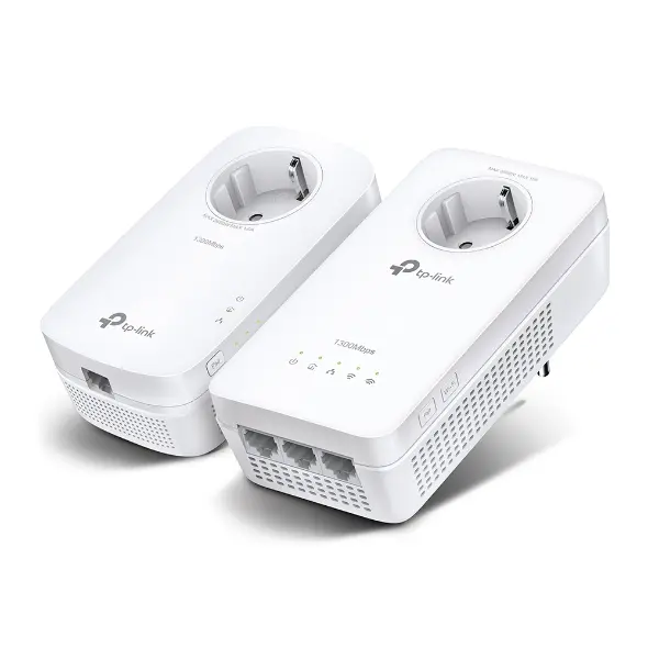 Kit Wi-Fi Powerline AC AV1300 Gigabit Passthrough TL-WPA8631P