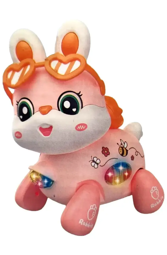 Figurina interactiva, jucarie cu lumini si sunete, Rabbit