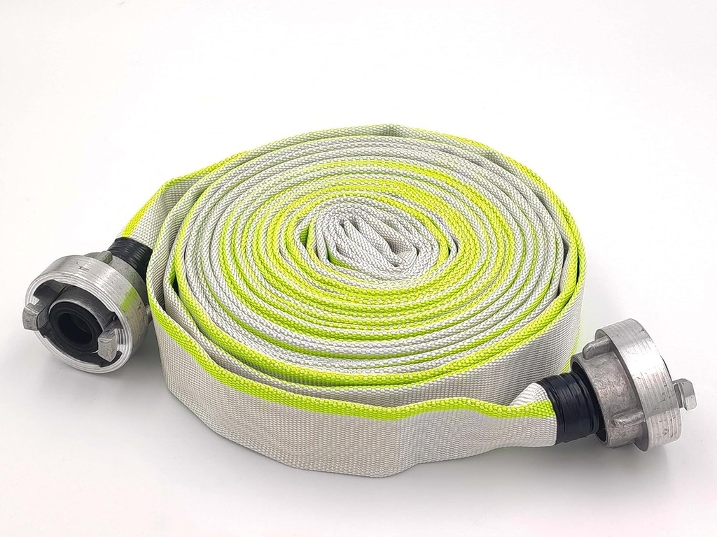 1 inch  Furtun industrial D-25-10 metri  Furtun de incendiu  Furtun de construcții  Furtun plat  Furtun cu cuplaj Storz