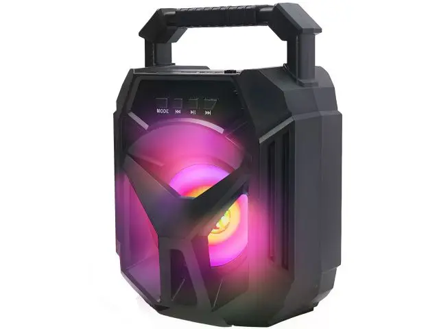 Boxă portabilă Bluetooth fără fir, boombox, RGB, USB, card TF, AUX, 400W