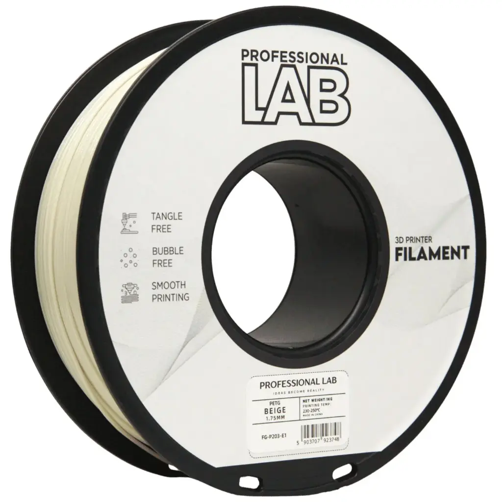 Filament imprimanta 3D PETG Beige - Prof. Lab 1.75mm 1KG