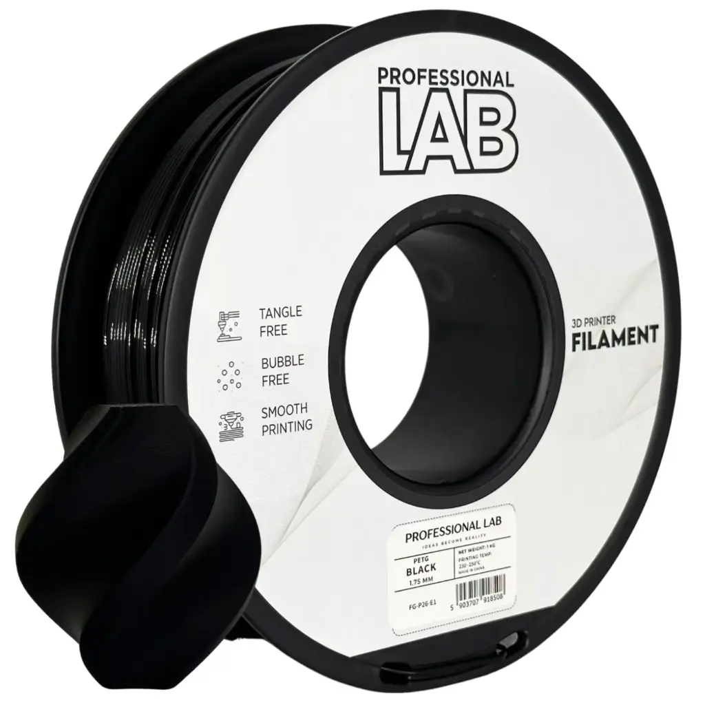 Filament imprimanta 3D PETG Black - Smart Print 1.75mm 1KG