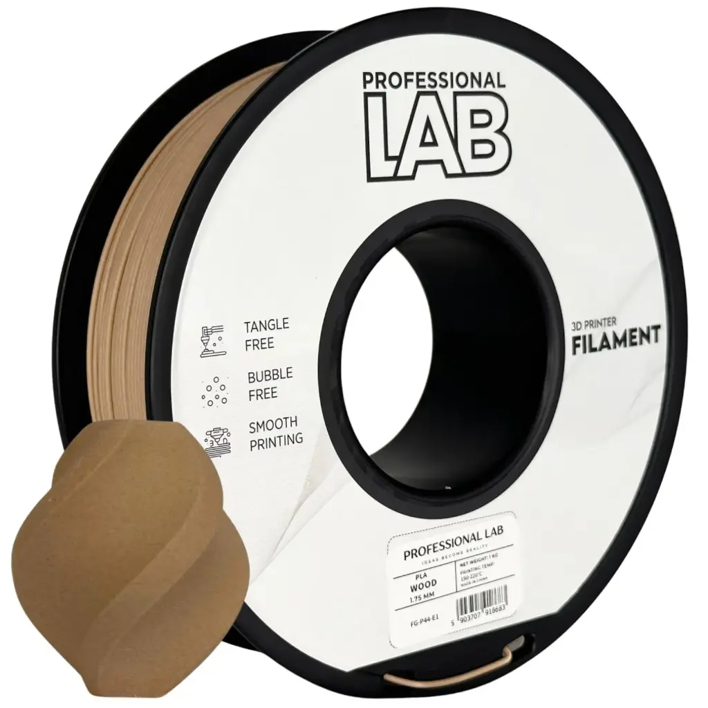 Filament imprimanta 3D PLA Wood - Prof. Lab 1.75mm 1KG