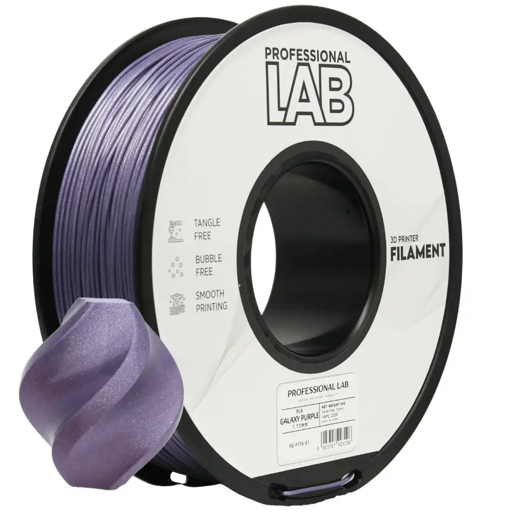 Filament imprimanta 3D PLA Galaxy Purple - Prof. Lab 1.75mm 1KG
