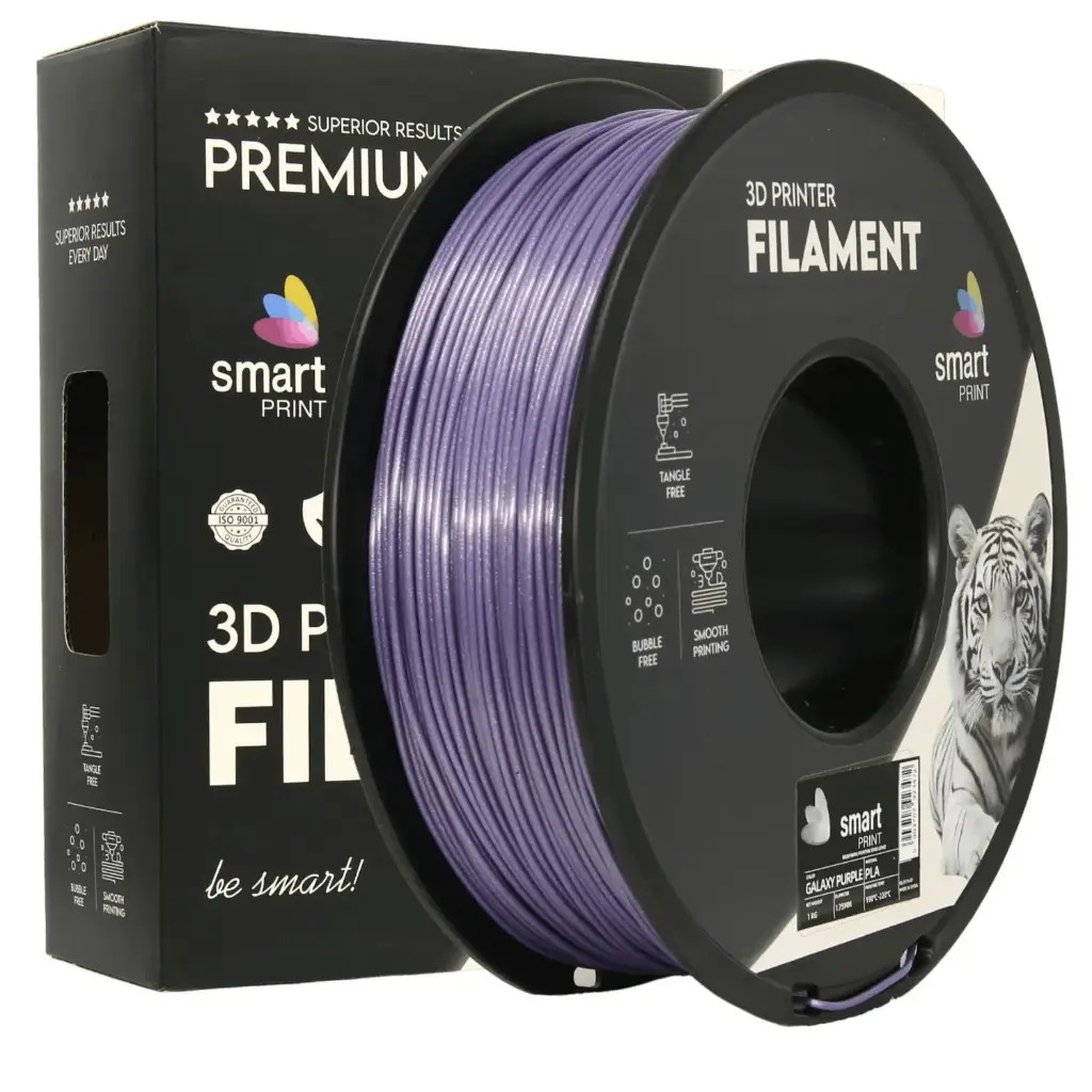 Filament imprimanta 3D PLA Galaxy Purple - Smart Print 1.75mm 1KG