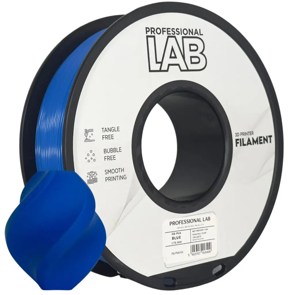Filament imprimanta 3D HS-PLA Blue - Prof. Lab 1.75mm 1KG