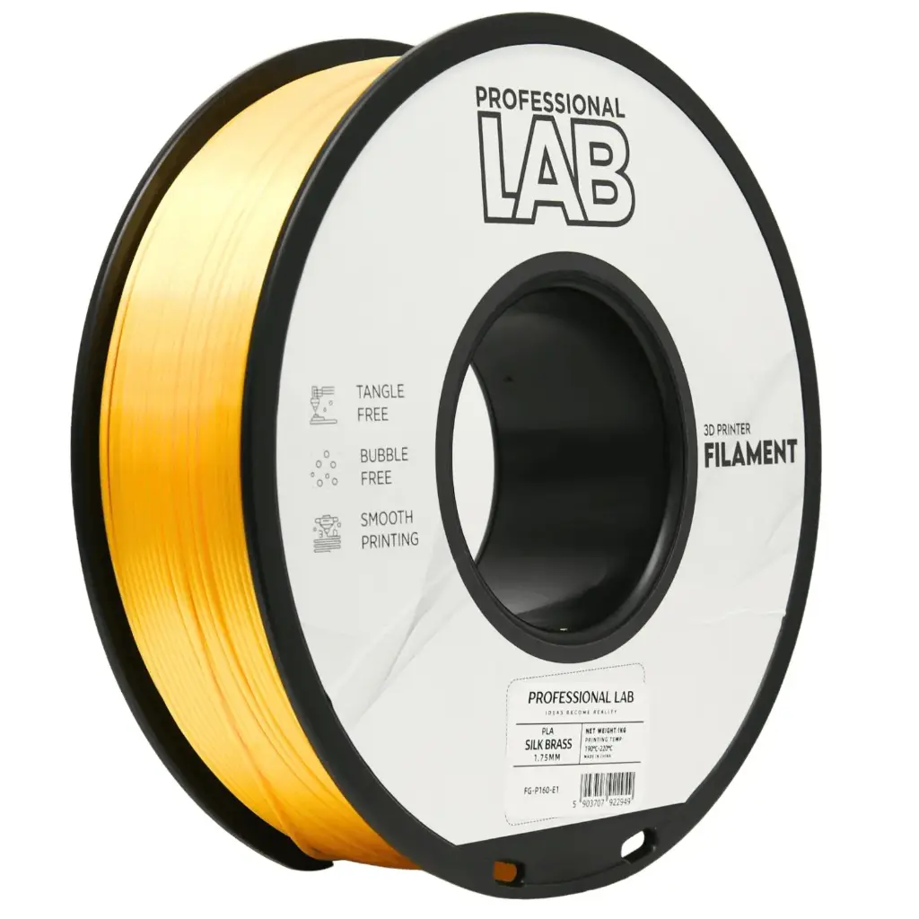 Filament imprimanta 3D PLA Silk Brass - Prof. Lab 1.75mm 1KG