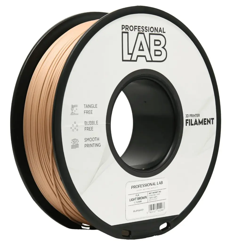 Filament imprimanta 3D PLA Light Brown - Prof. Lab 1.75mm 1KG
