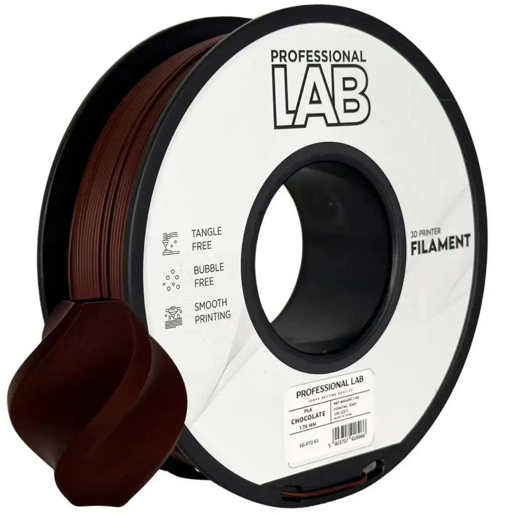 Filament imprimanta 3D PLA Chocolate - Prof. Lab 1.75mm 1KG