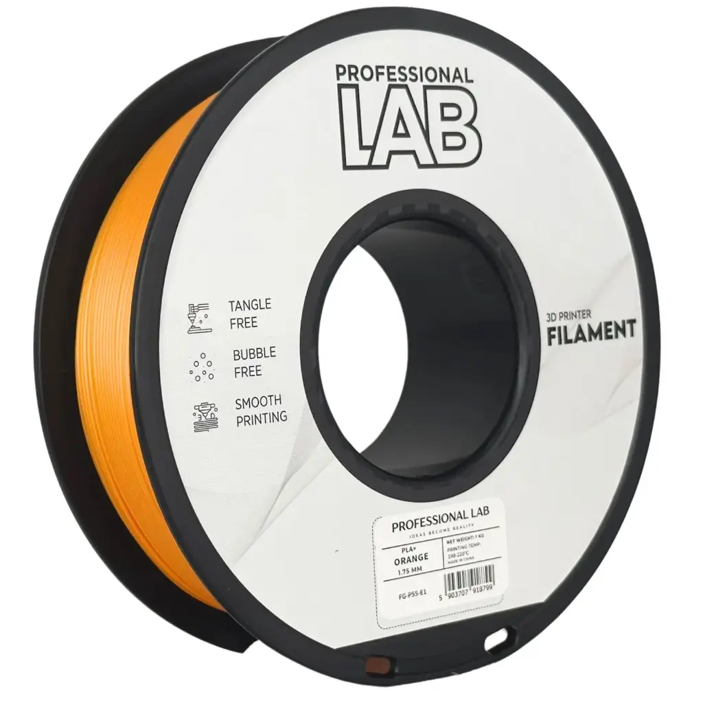 Filament imprimanta 3D PLA+ Orange - Prof. Lab 1.75mm 1KG