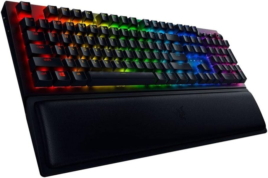 Razer BlackWidow V3 (Comutator Verde) - Tastatura Mecanica de Gaming (Comutatoare Mecanice Clicky, Taste Doubleshot ABS, Taste Media, Manual...)