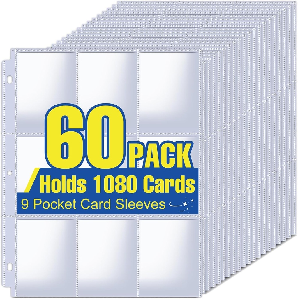 ZENOWICK 1080 Buzunare pentru cărți de vizită, coli de binder