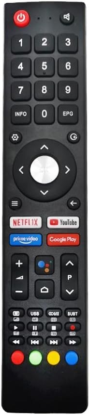 Telecomanda de schimb SABA Changhong ChiQ GCBLTV02ADBBT pentru Changhong ChiQ SABA Smart TV L32H7S SA40S67A9 L40H7A L50H7A U55IP7UHD U58H7A U65H7S 