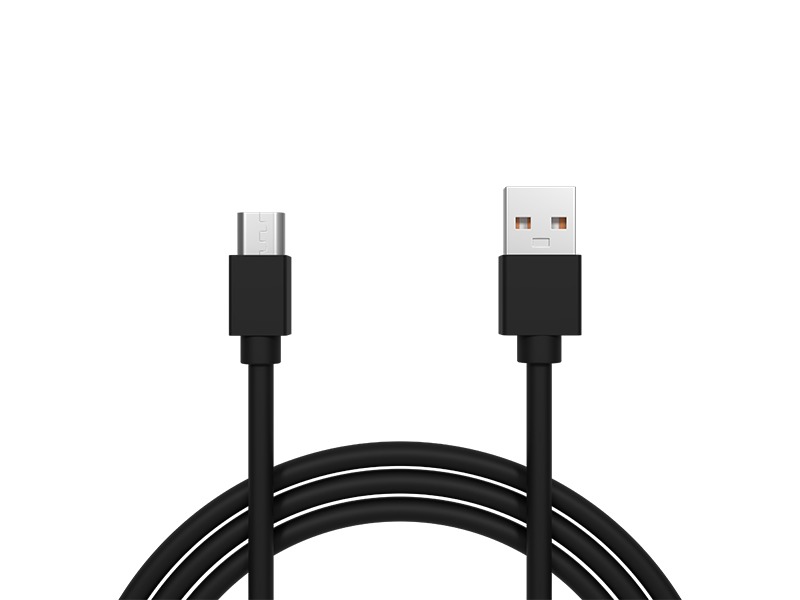 Cablu USB-A – micro USB Blow 1 m, negru, încărcare și transfer de date pentru telefoane și tablete