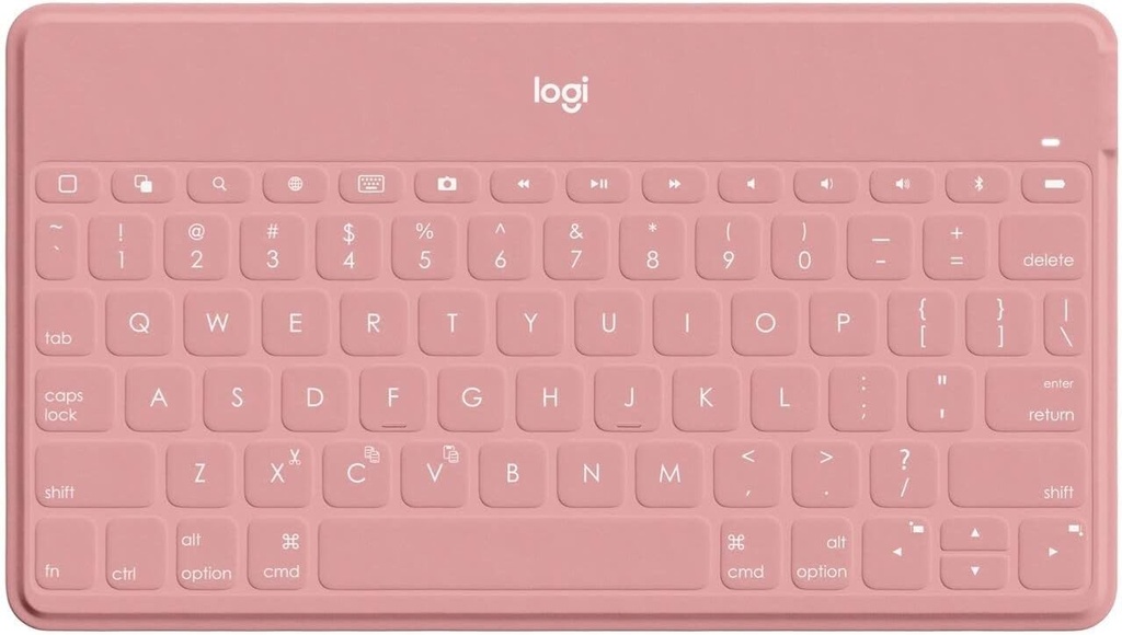 Logitech Keys-To-Go Tastiera Bluetooth, Layout Tedesco QWERTZ - Rosa
