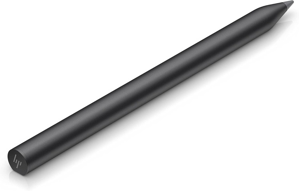 Stylus digital HP 3J122AAABB MPP 2.0 Tilt Pen (reincarcabil prin USB-C, indicator LED al bateriei, varfuri inlocuibile, cilindru magnetic), negru, autonomie a bateriei de 30 de zile