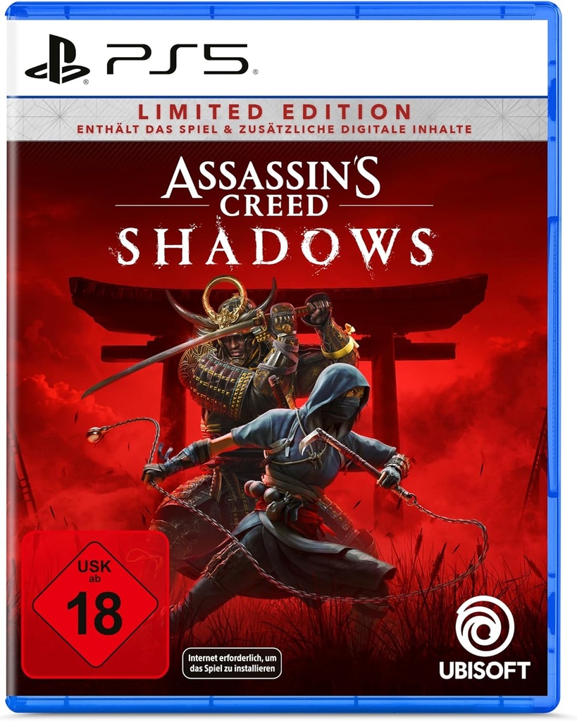 Assassin's Creed Shadows - Ediție limitată (exclusiv pe Amazon) - [PlayStation 5]
