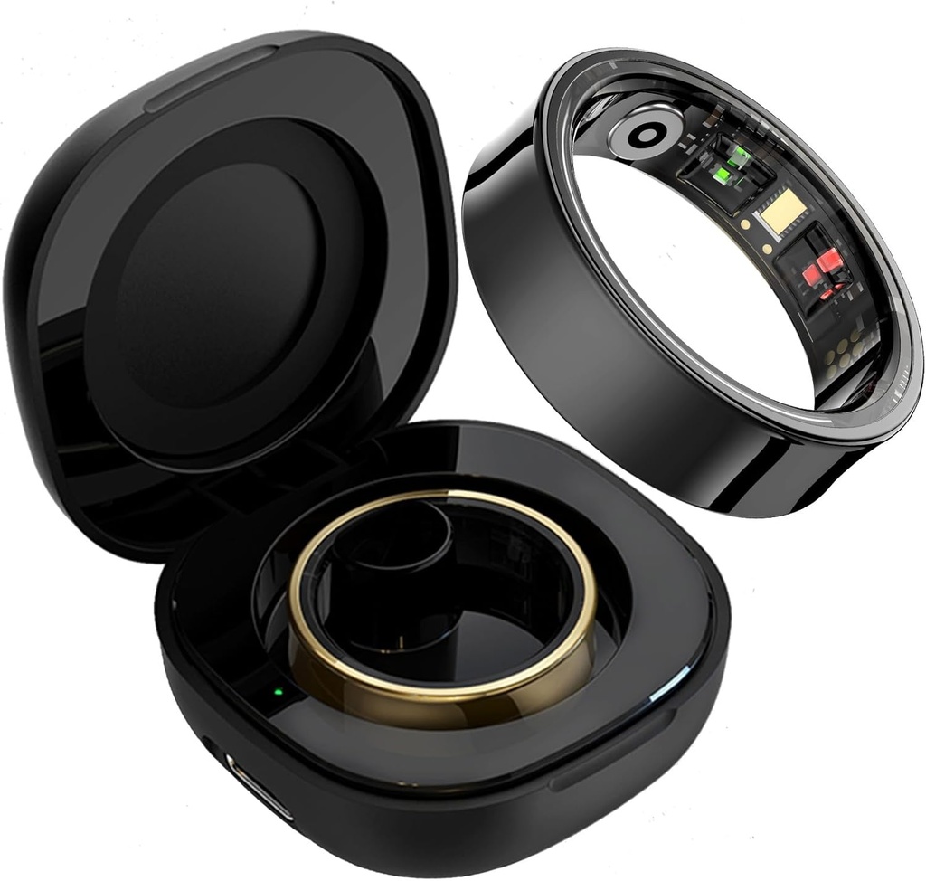 findtime Inel inteligent Inele inteligente pentru bărbați femei IP68 Inel fitness rezistent la apă Pedometru Calorii Monitorizare somn Inel inteligent Android iOS Memento fiziologic Monitorizare activitate ritm cardiac
