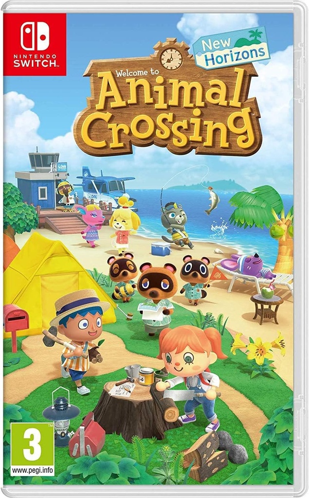 Animal Crossing: New Horizons - Joc video Nintendo - Ediție Italiană - Versiune broșată